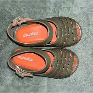 Olive Green toddler sandals